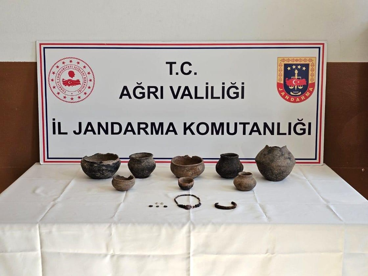 Ağrı\'da Tarihi Eser Kaçakçılığı Operasyonu