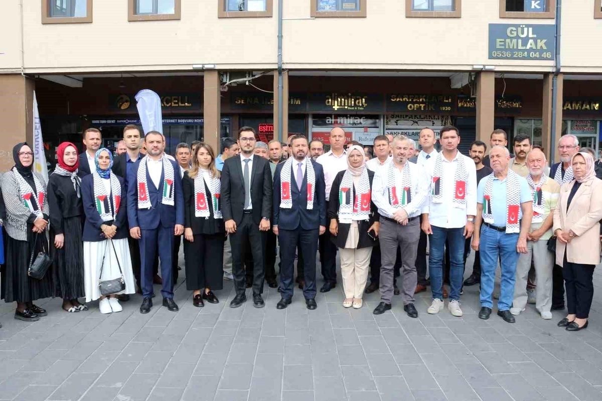 AK Parti İl Başkanlığından Gazze\'ye destek