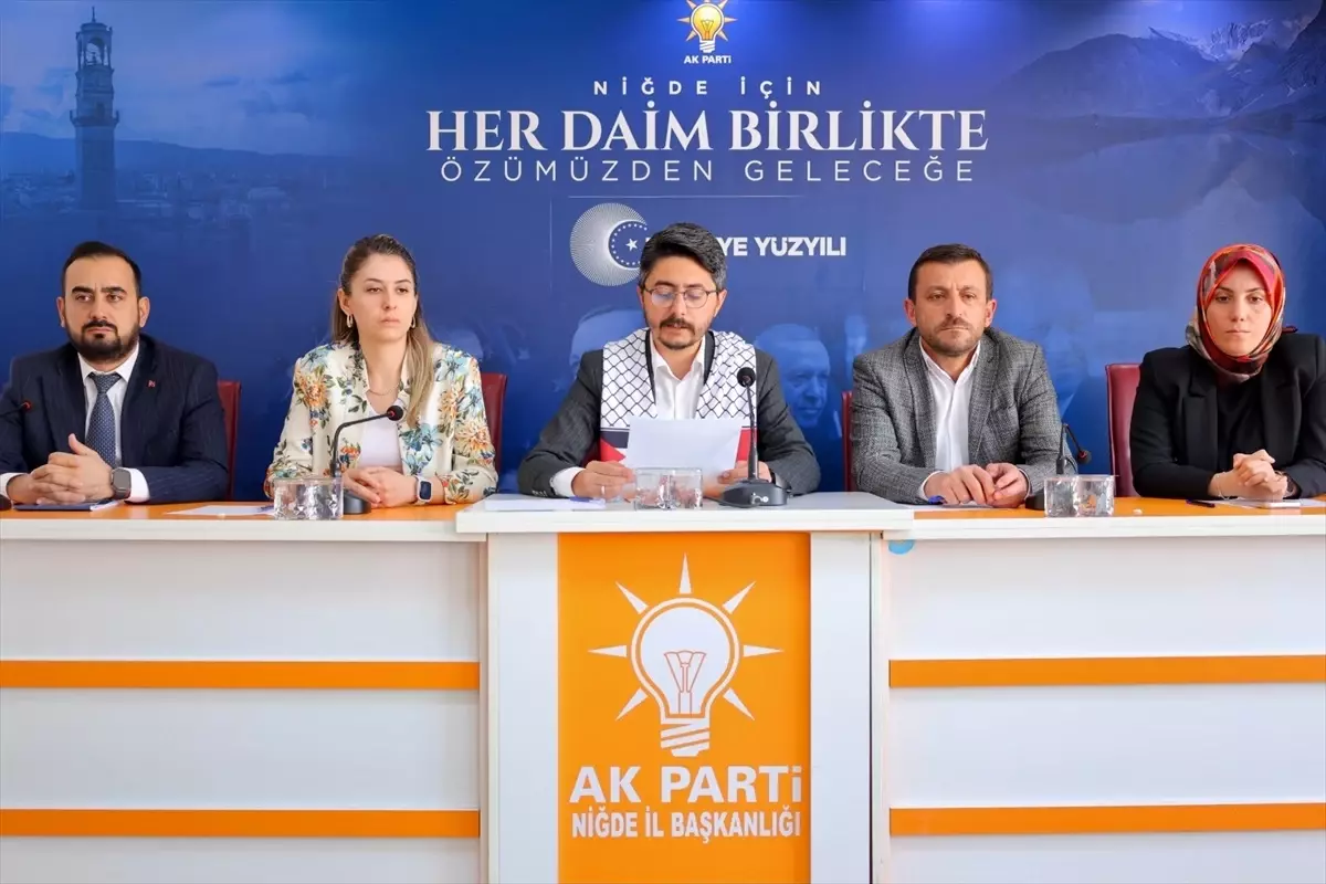 Ak Parti Niğde İl Başkanı Özdemir\'den İsrail\'e tepki