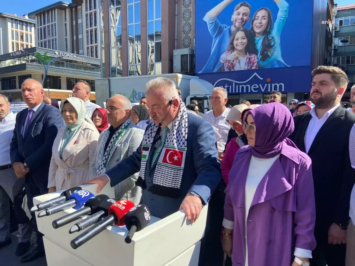 Ak Parti Rize İl Örgütü\'nden Filistin\'e Destek Açıklaması: "İsrail Durdurulmalıdır"