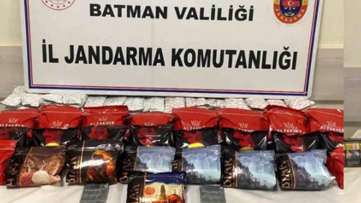 Batman\'da Kaçak Ürün Operasyonu