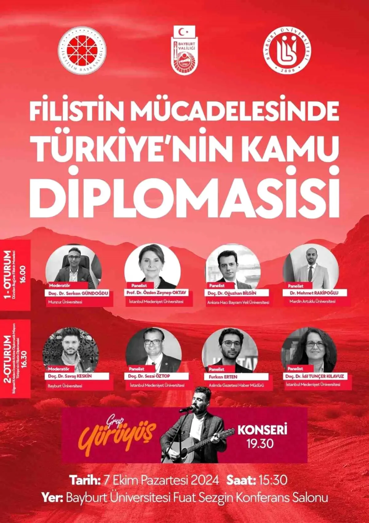 Filistin Mücadelesinde Kamu Diplomasisi Paneli