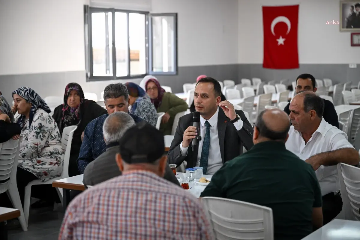 Bornova Belediye Başkanı Eşki, Naldöken Sakinleriyle Buluştu