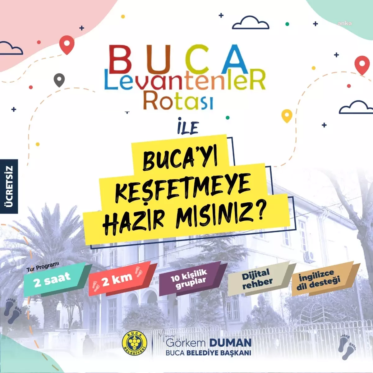 Buca Belediyesi Levantenler Rotası\'na Başvurular Başladı