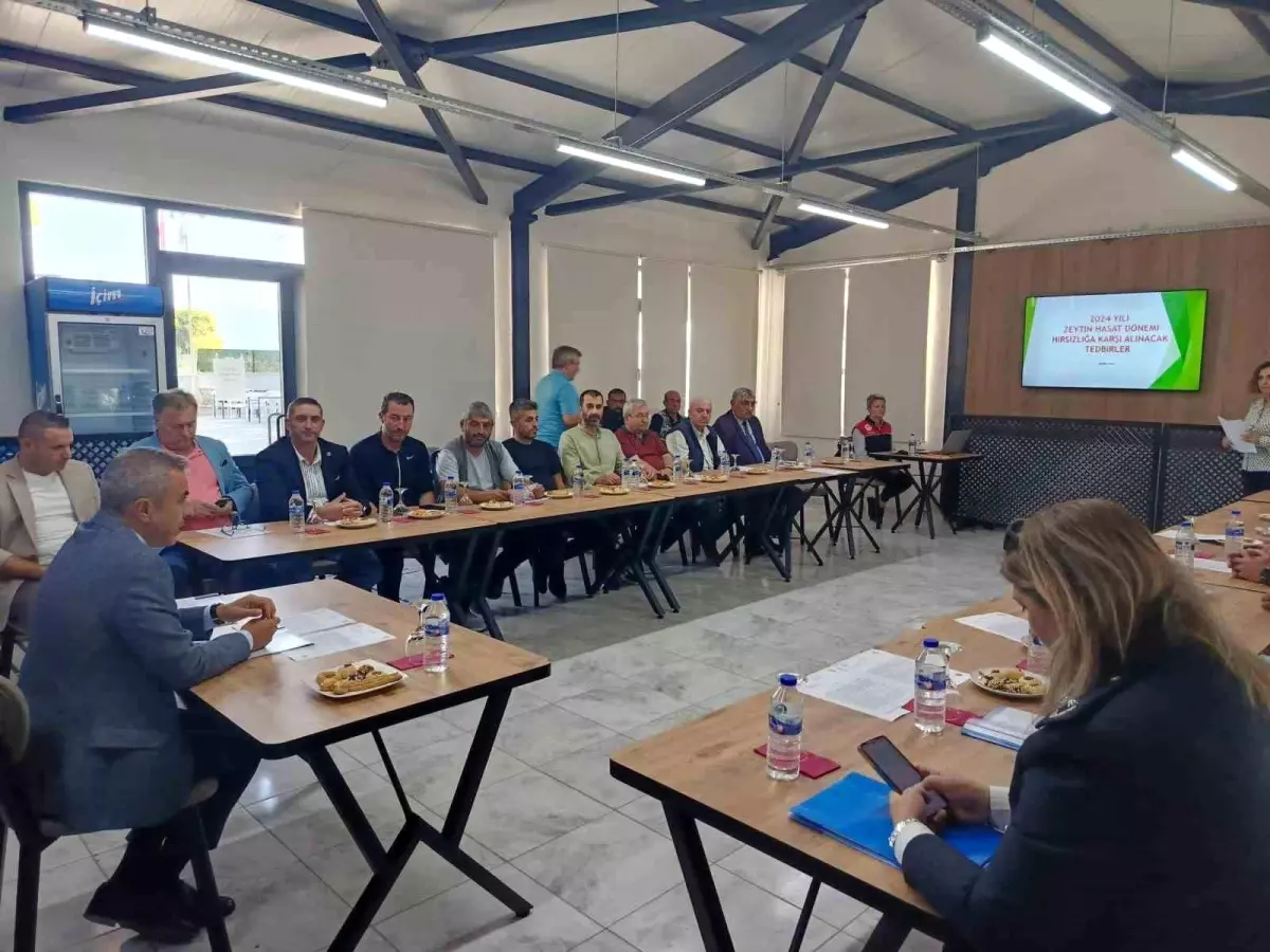 Zeytin Hasadı Öncesi Güvenlik Toplantısı