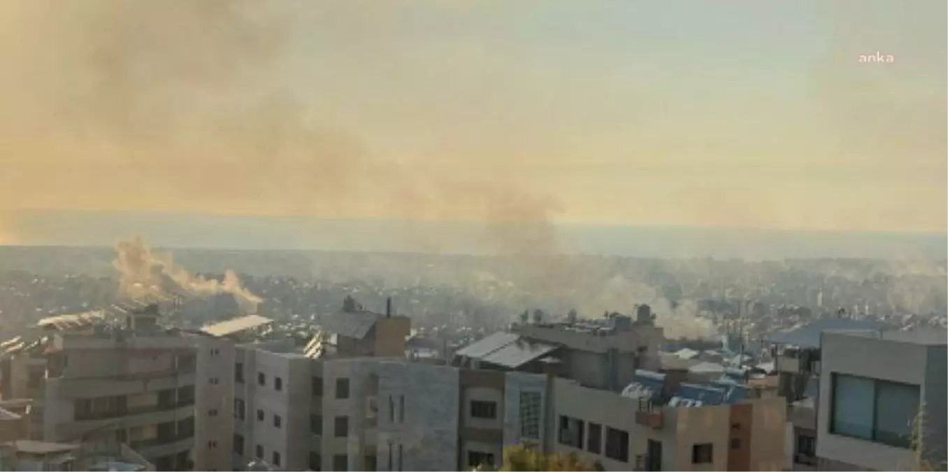 İsrail\'in Lübnan\'a Hava Saldırısında 10 İtfaiyeci Öldü