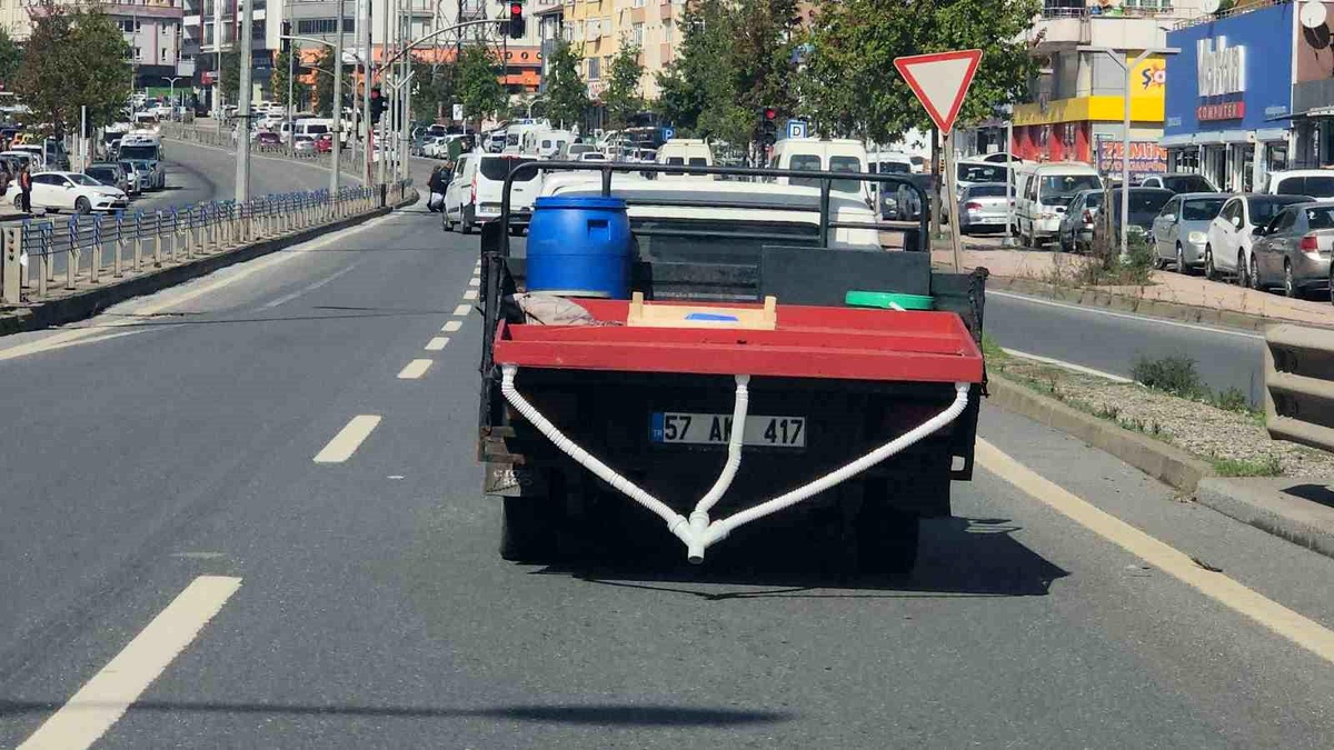 Balıkçı Esnaftan İlginç Tesisat