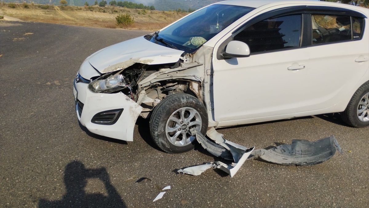 Karabük\'te Trafik Kazası: 1 Çocuk Yaralandı