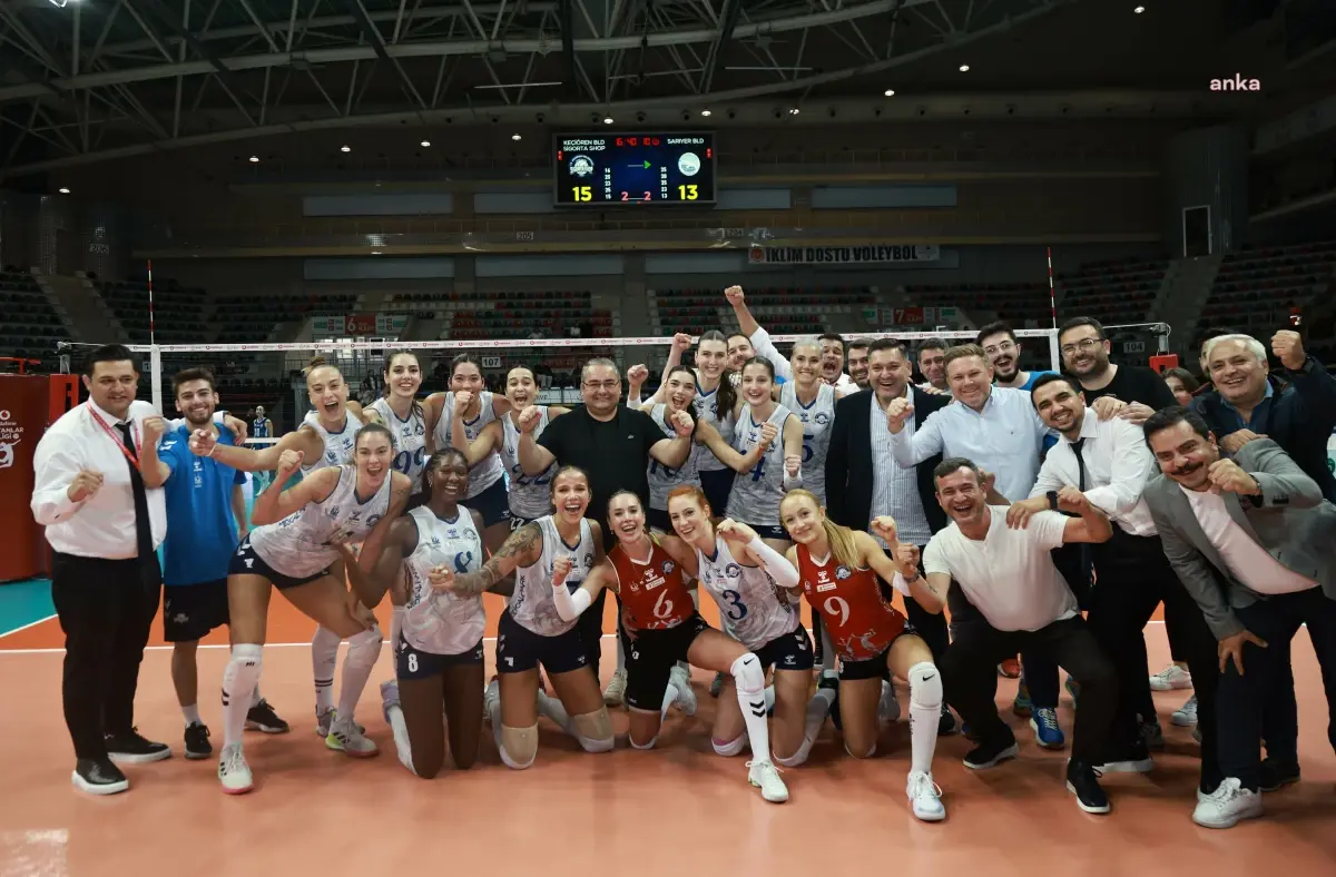 Keçiören Belediyesi Kadın Voleybol Takımı Sezona Galibiyetle Başladı