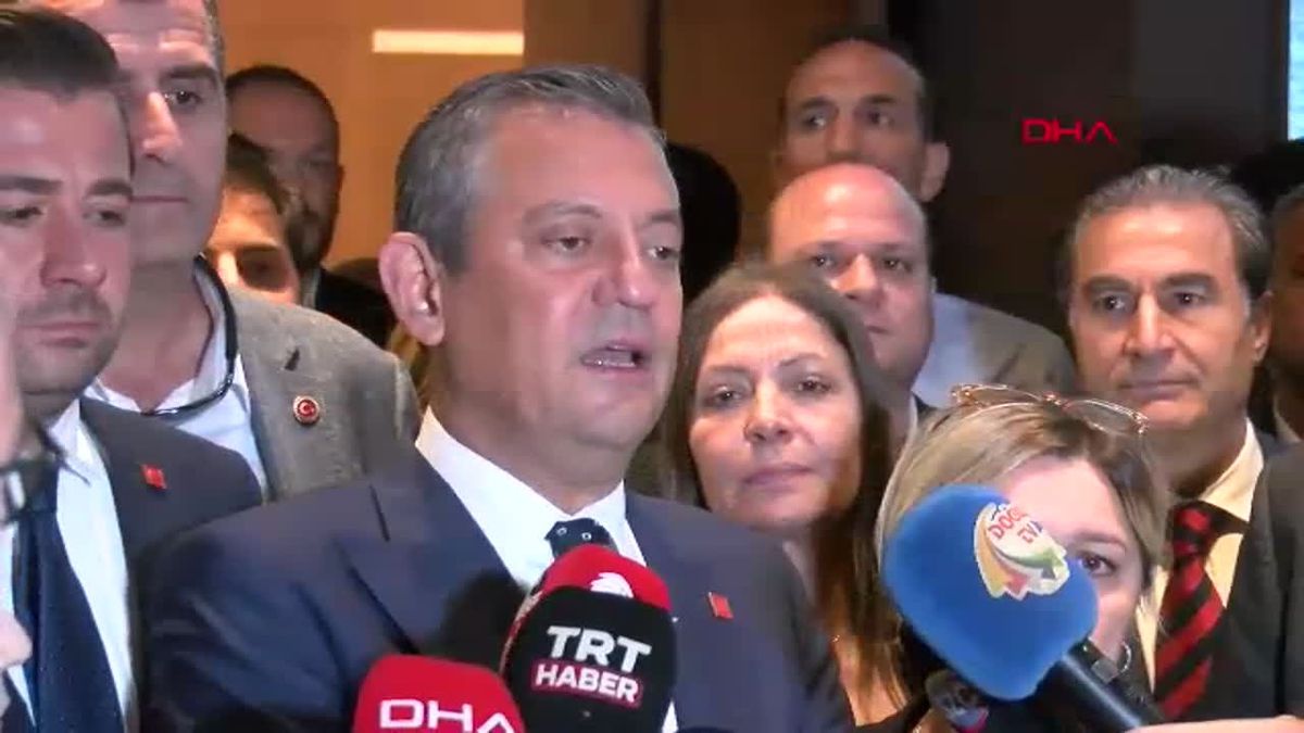Özgür Özel\'den Hatay\'a Destek Vurgusu