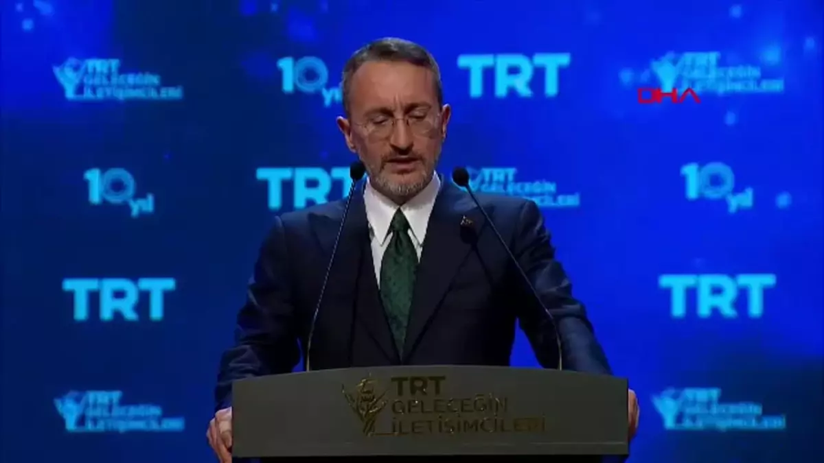 Fahrettin Altun TRT Ödül Töreni\'nde Konuştu