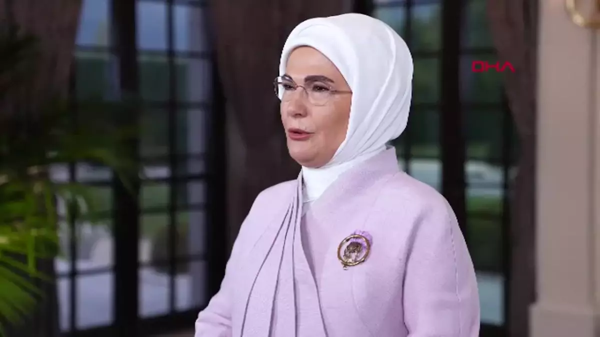 Emine Erdoğan\'dan Burundi\'deki Kadın Liderler Forumu\'na video mesaj