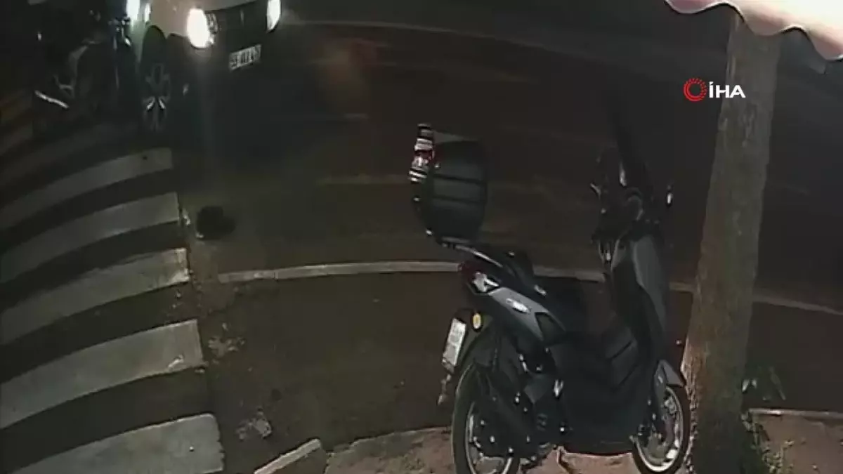 Samsun\'da Motokurye Kaza Geçirdi