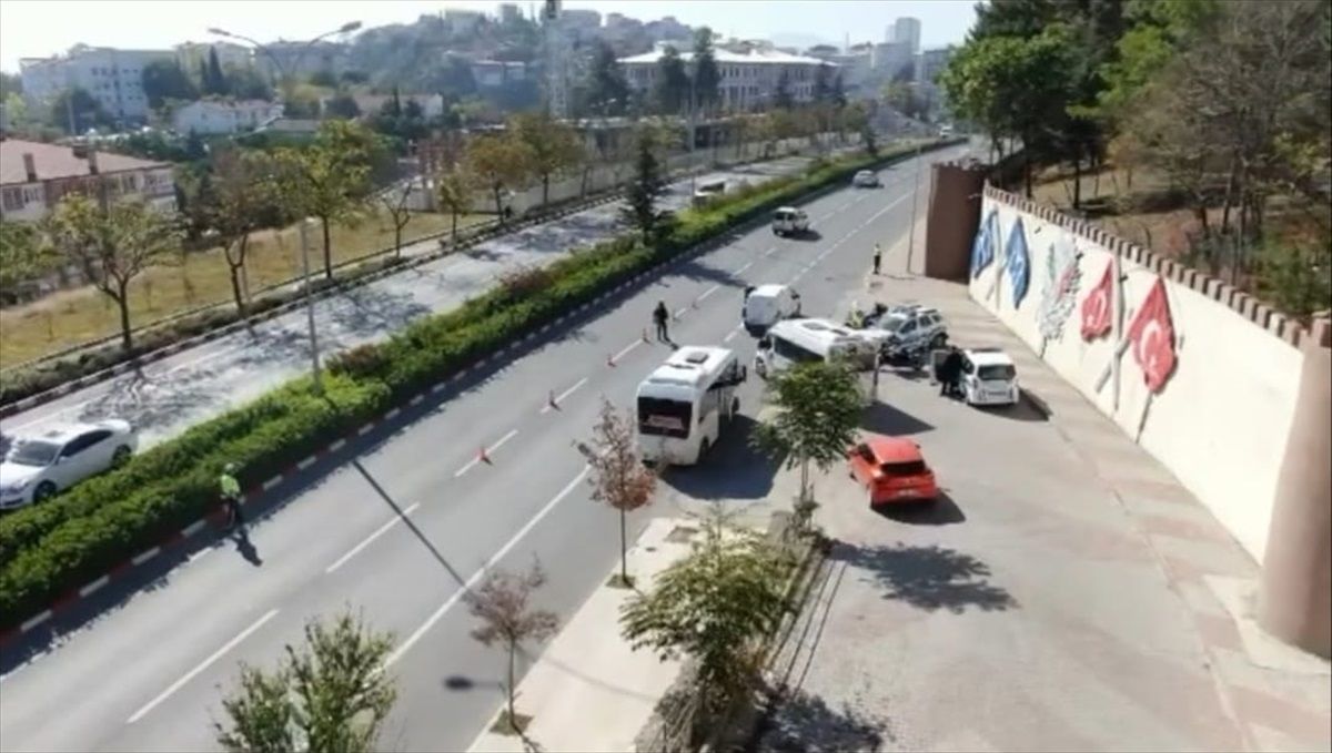 Bilecik\'te Dronlu Trafik Denetimi: 236 Sürücüye Ceza