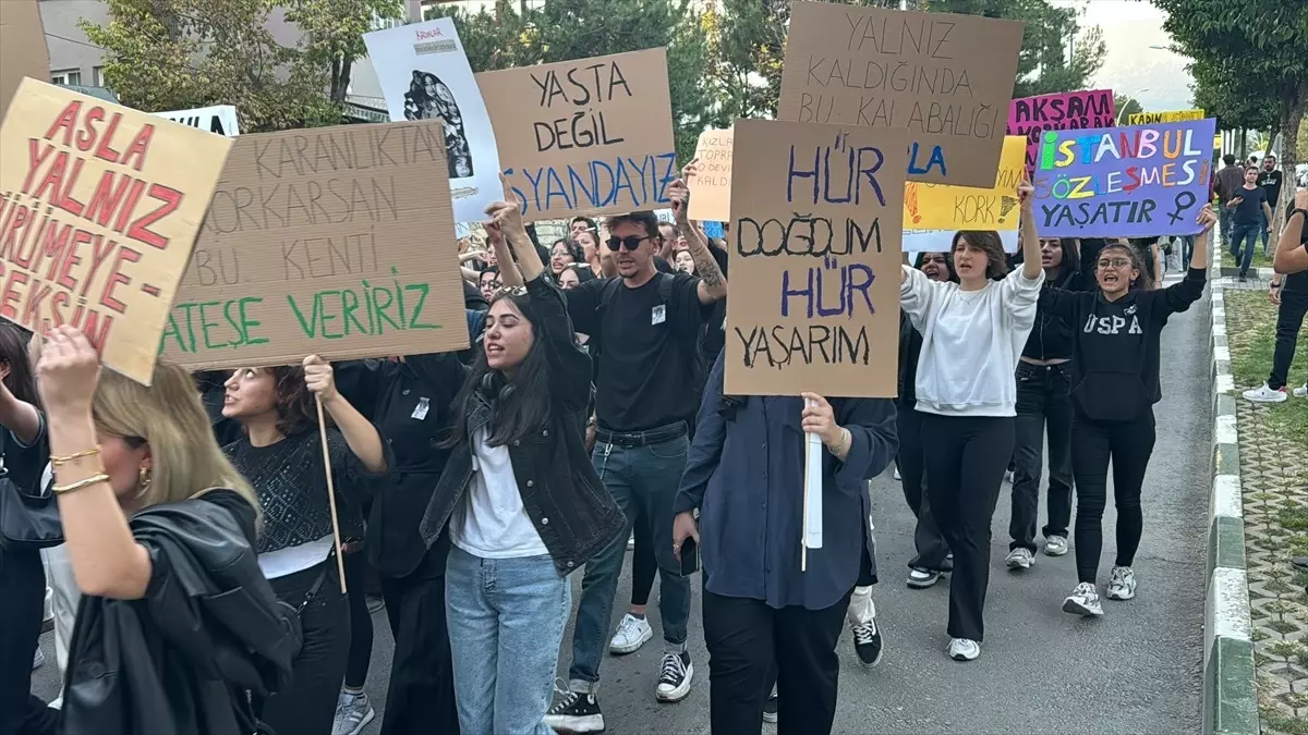 Kadına Yönelik Şiddete Karşı Yürüyüş