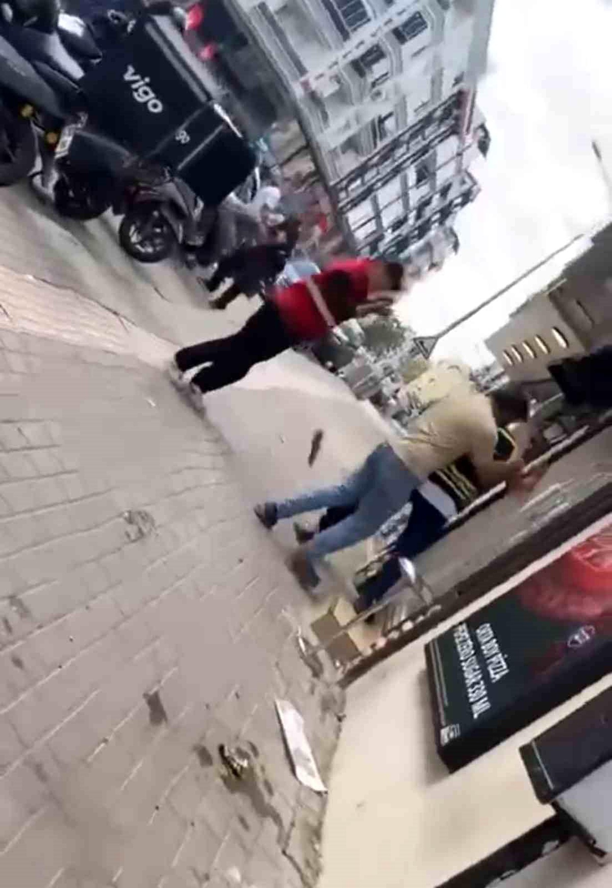 Bursa\'da Kurye Kavgası