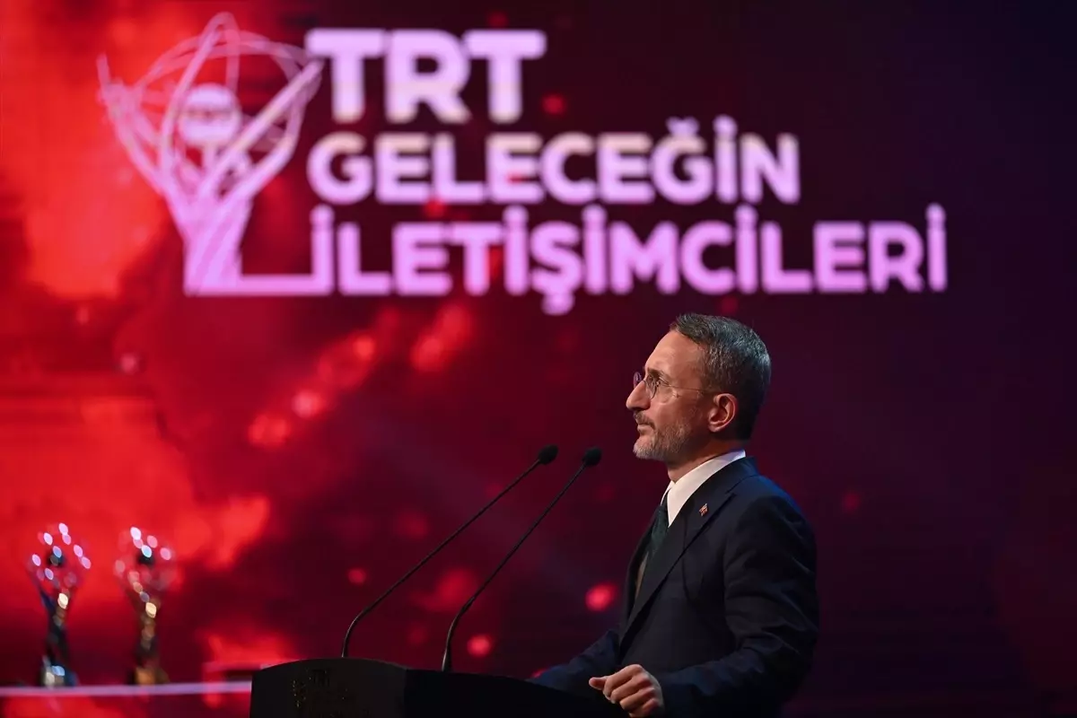 Cumhurbaşkanlığı İletişim Başkanı Altun, TRT Geleceğin İletişimcileri Yarışması Ödül Töreni\'nde konuştu Açıklaması