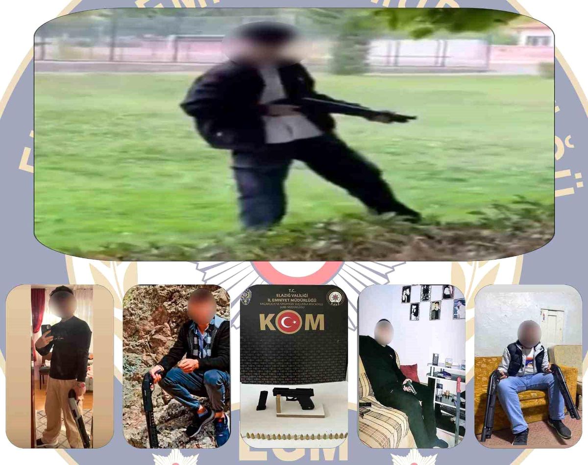 Elazığ\'da Pompalı Tüfekle Ateş Eden Şahıs Yakalandı