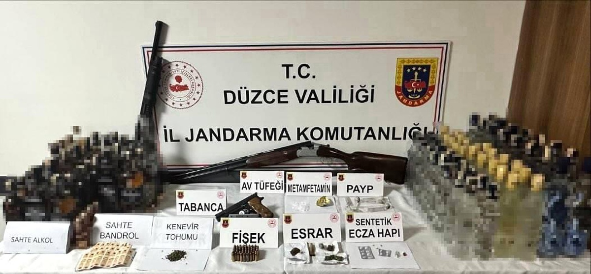 Düzce\'de Uyuşturucu Operasyonu: 1 Gözaltı