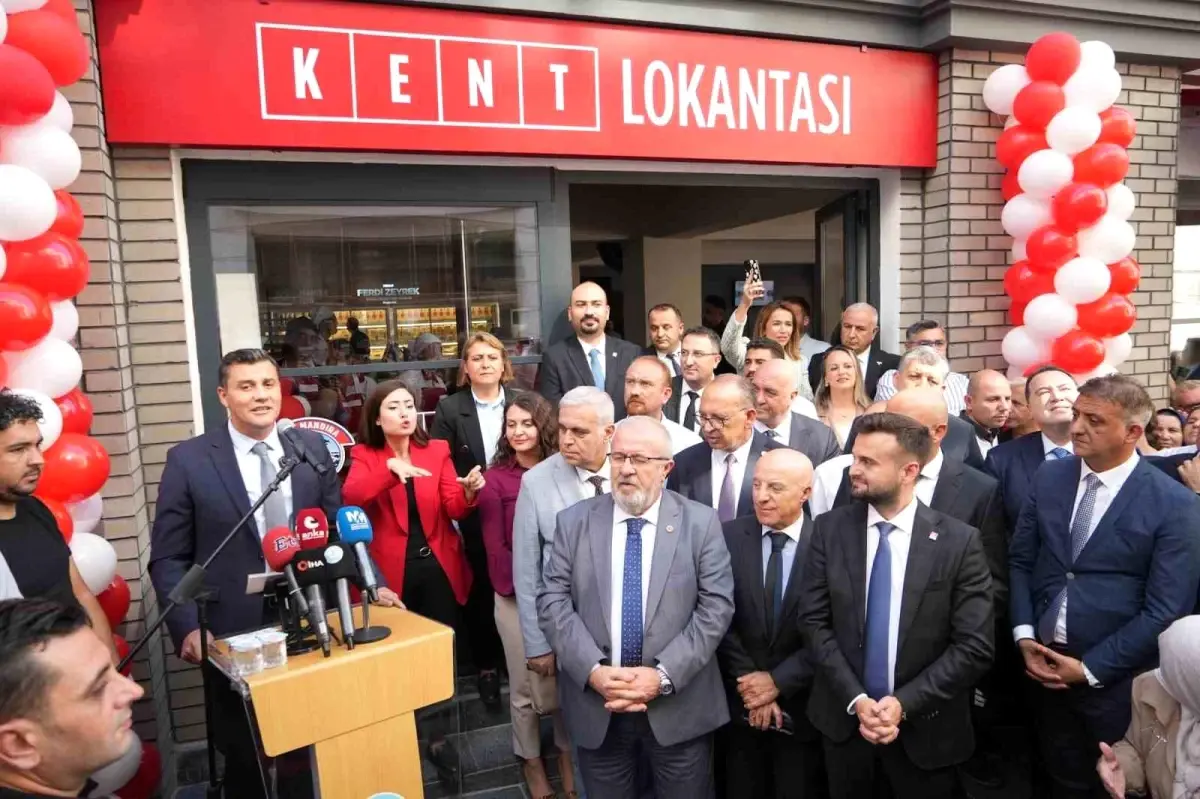 Manisa\'da Kent Lokantası ve Halk Mandırası Açıldı