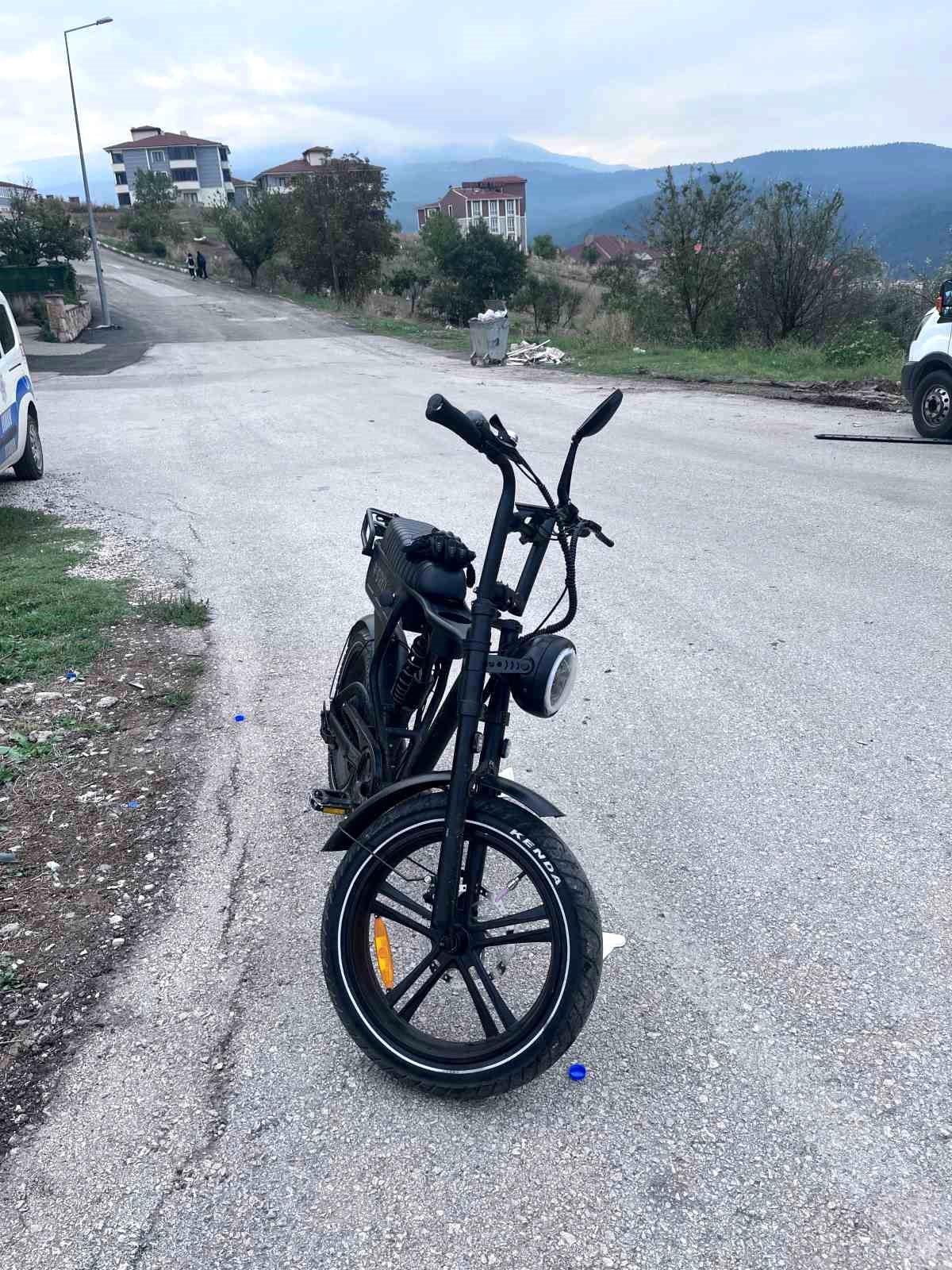 Karabük\'te Bisiklet-Minibüs Kazası