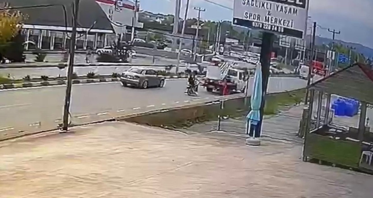 Bartın\'da Motosiklet Kaza Yaptı, İki Çocuk Yaralandı