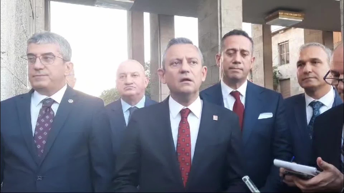 Özgür Özel\'den Kapalı Oturum Değerlendirmesi