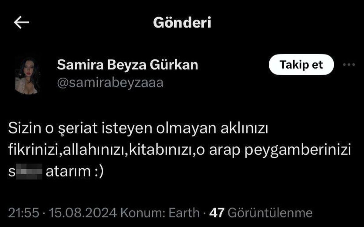 Sivas\'ta Peygamber\'e Hakaret Eden Genç Kadın Tutuklu