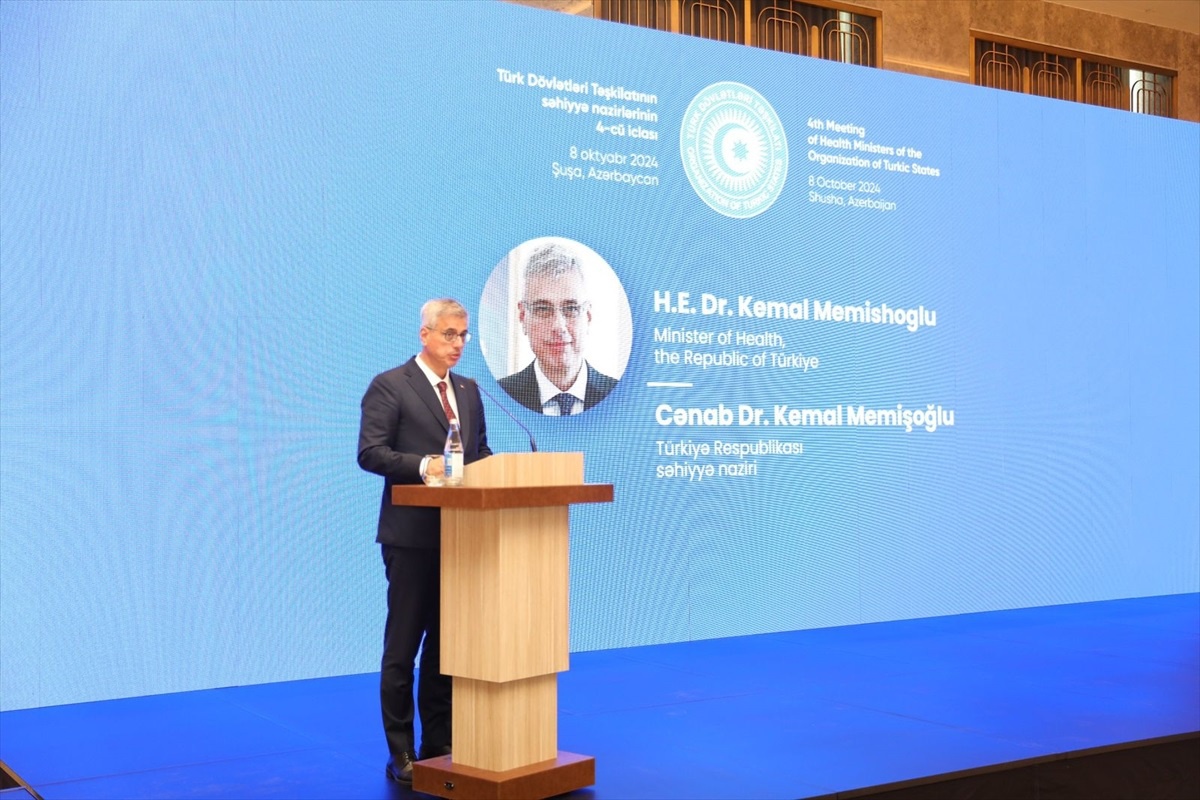 Sağlık Bakanı Memişoğlu, TDT 4. Sağlık Bakanları Toplantısı\'nda konuştu Açıklaması