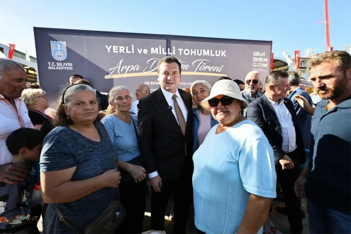 Silivri\'de Yerli ve Milli Tohumluk Arpa Dağıtım Töreni Düzenlendi