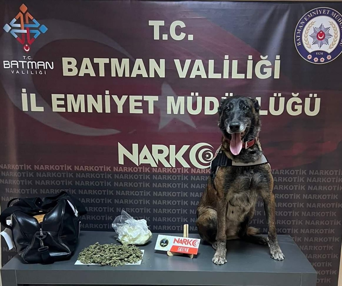 Batman\'da Uyuşturucu Ele Geçirildi