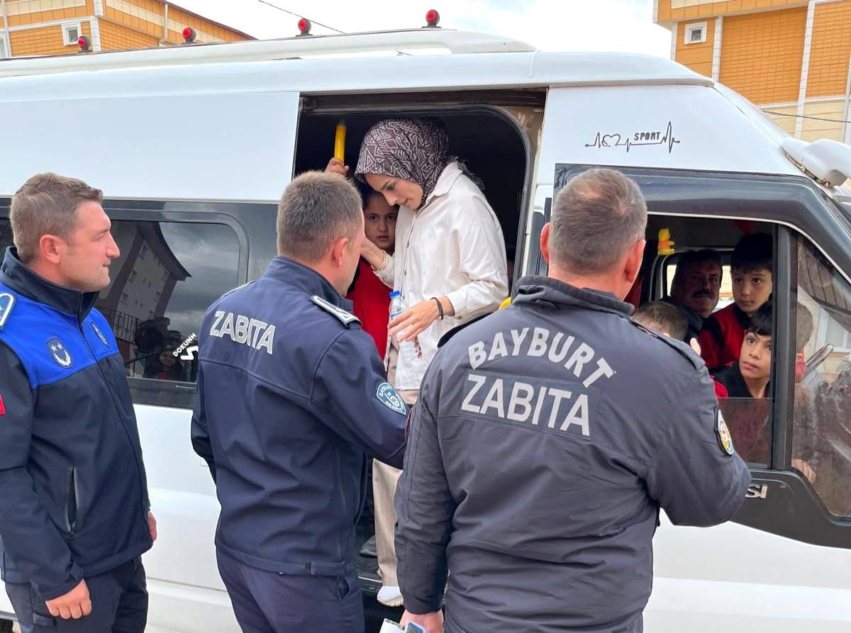 Bayburt\'ta Servis Araçları Denetlendi