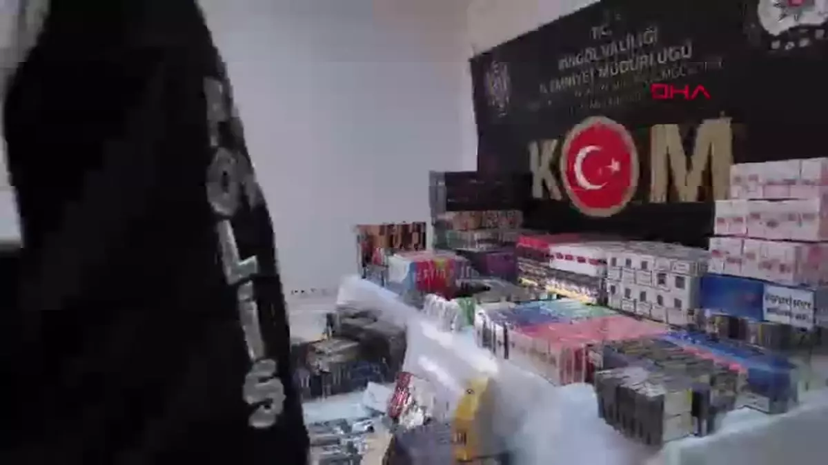 Bingöl\'de Kaçakçılık Operasyonu