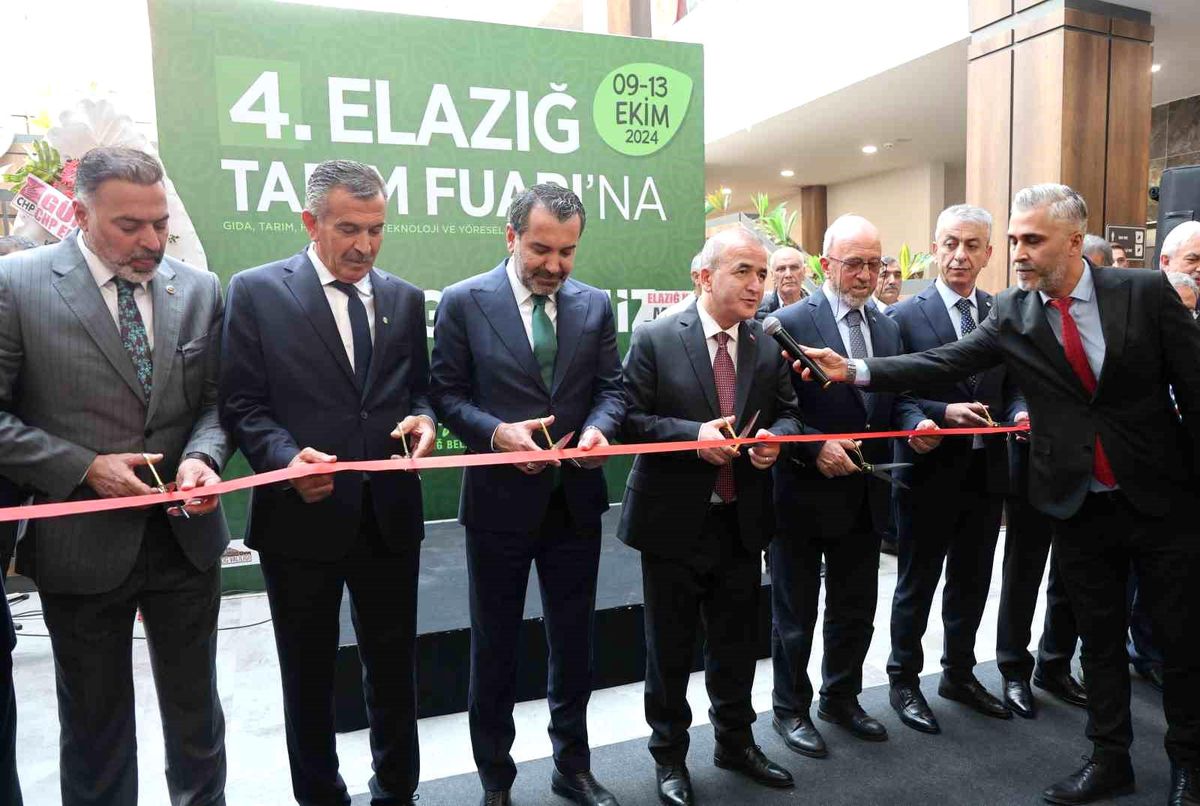 Elazığ\'da 4. Gıda, Tarım ve Hayvancılık Fuarı Açıldı