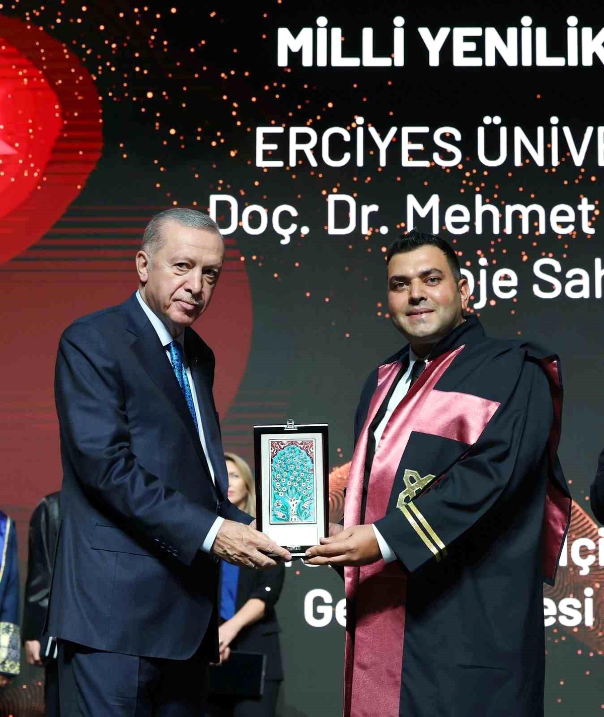 ERÜ\'ye Cumhurbaşkanı Recep Tayyip Erdoğan\'dan ödül