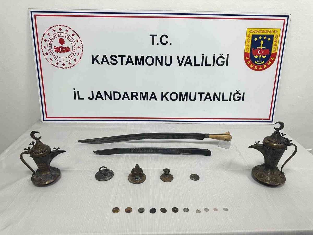 Kastamonu\'da Tarihi Eser Kaçakçılığına Operasyon