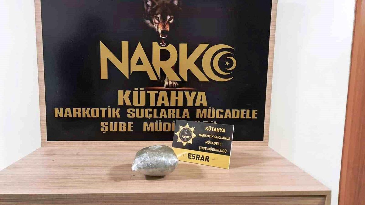 Kütahya\'da Uyuşturucu Yakalandı