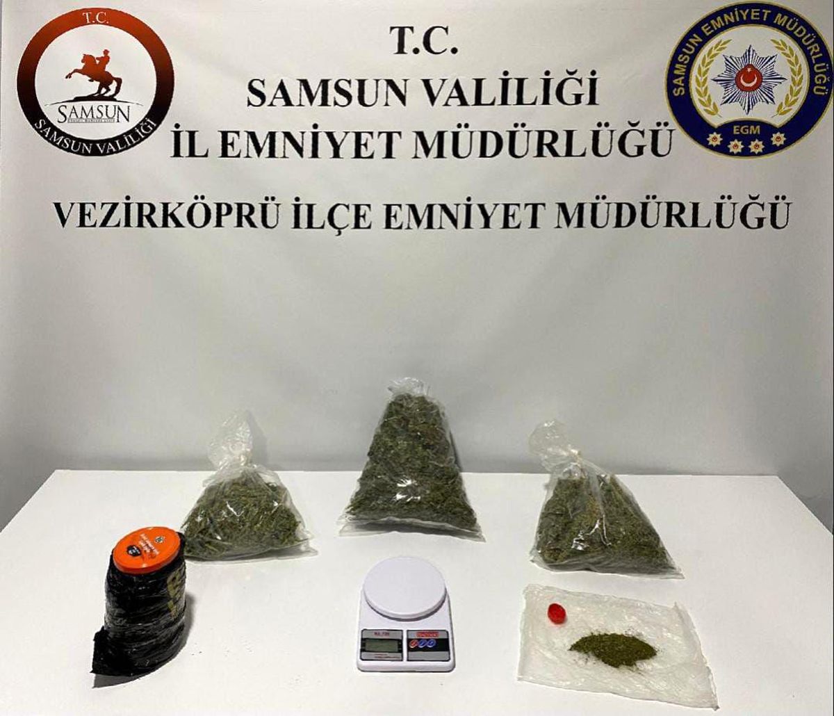 Samsun\'da Uyuşturucu Operasyonu: 6 Gözaltı