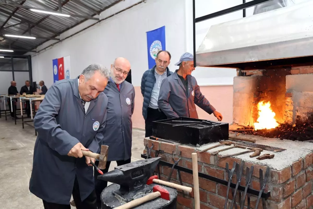 Talas Restorasyon Eğitim Merkezi\'nde Eğitimler Devam Ediyor