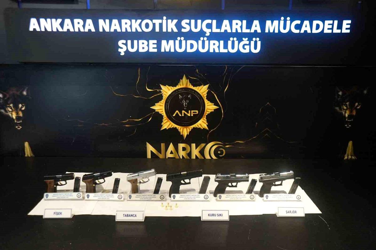 Ankara\'da Silah Operasyonu: 1 Gözaltı