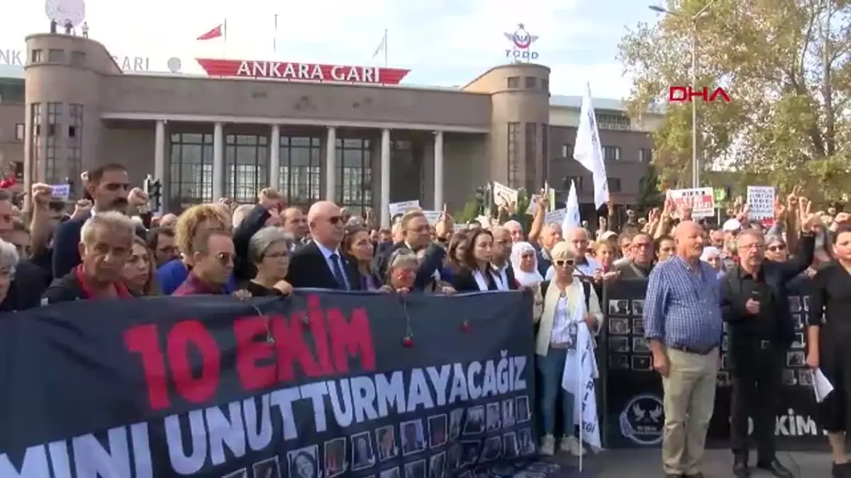 10 Ekim Katliamı\'nın 9\'uncu Yılı Anıldı