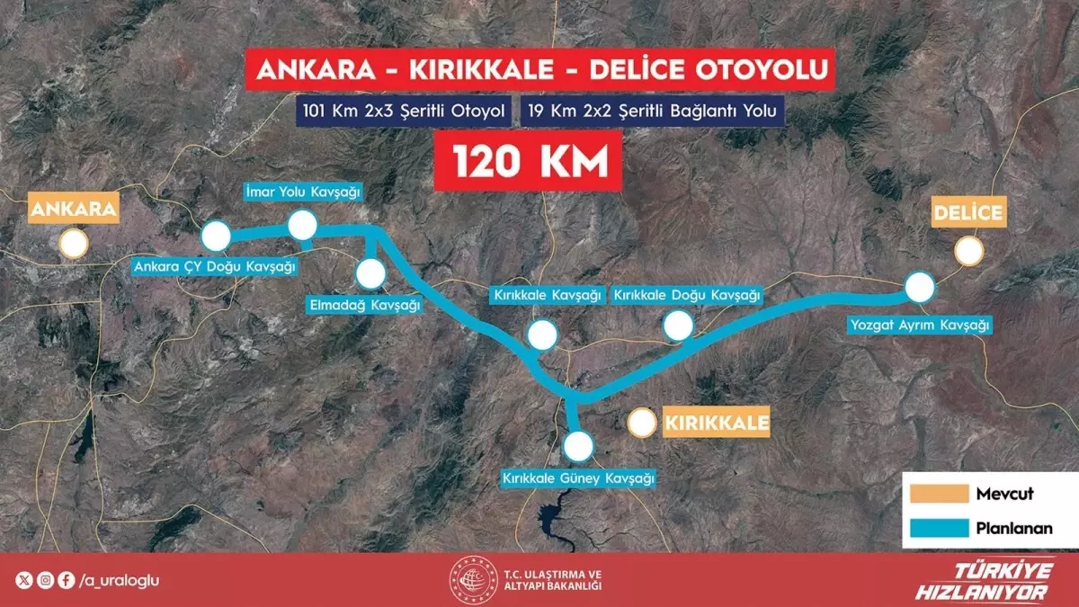 Yeni Otoyol Projeleri 2024\'te Başlayacak