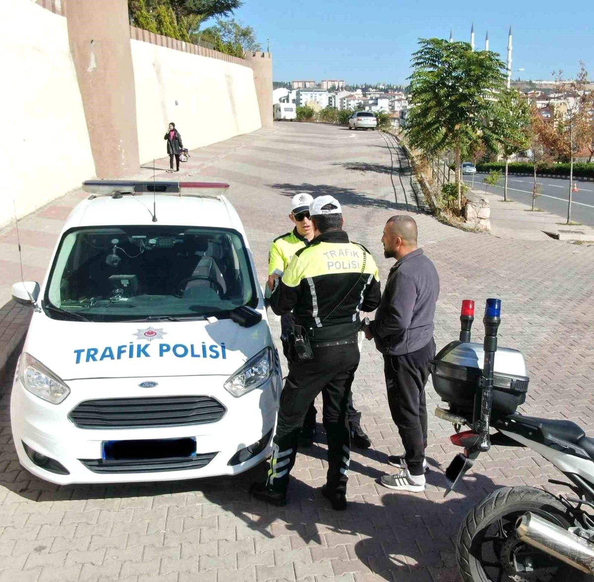 Bilecik\'te Motosiklet Denetimi