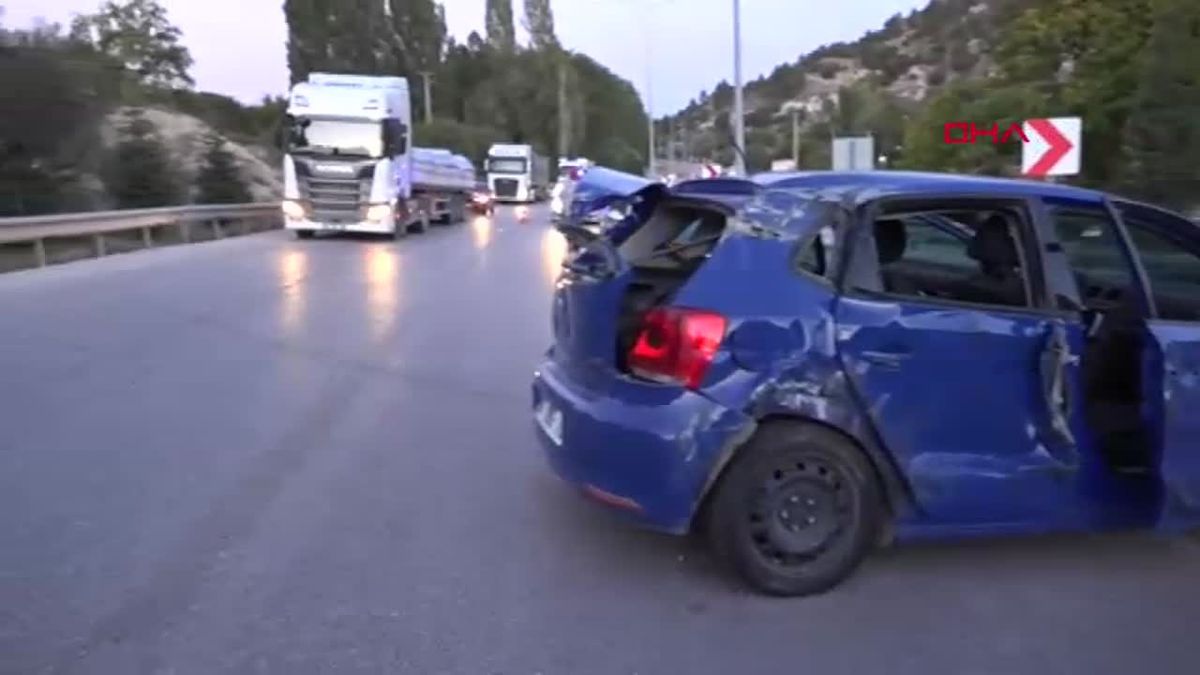 Burdur\'da Trafik Kazası: 5 Yaralı