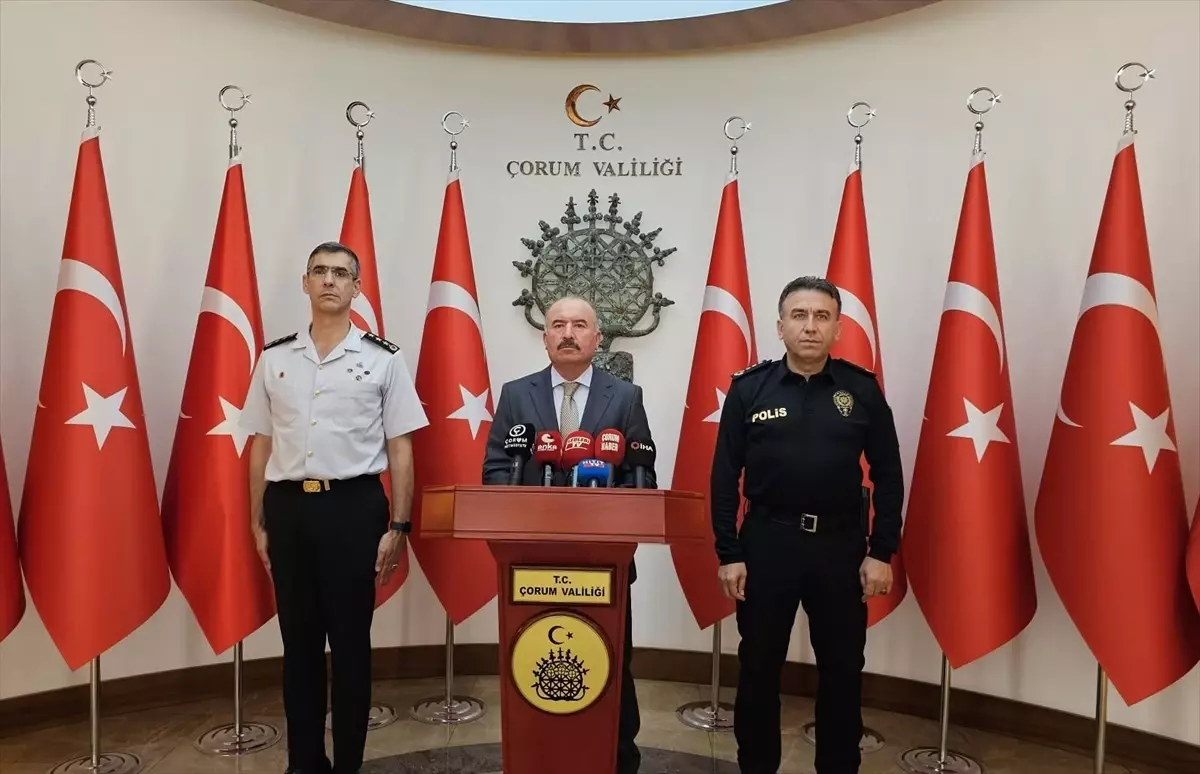 Çorum\'da Terörle Mücadele ve Güvenlik Denetimleri