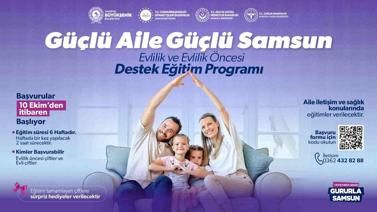 Samsun\'da \'Güçlü Aile, Güçlü Samsun\' Projesi Başladı