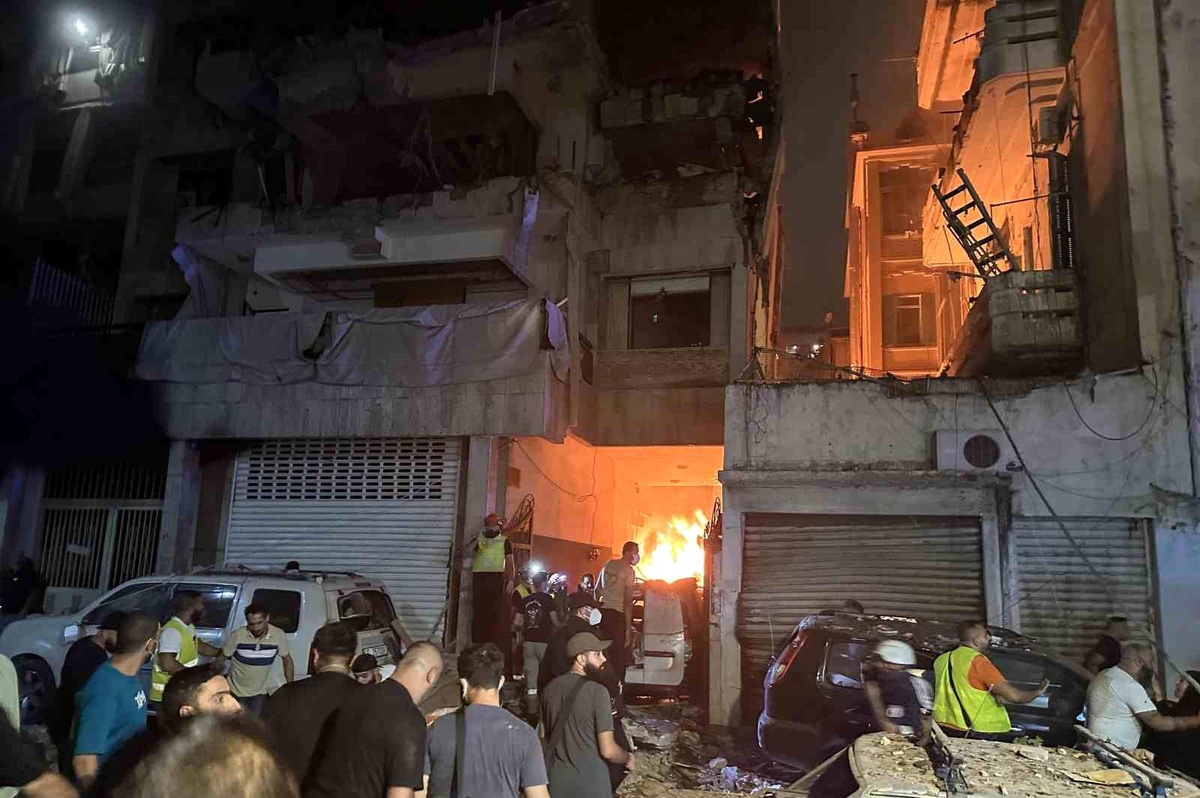 Beyrut\'ta İsrail Saldırısı: 22 Ölü