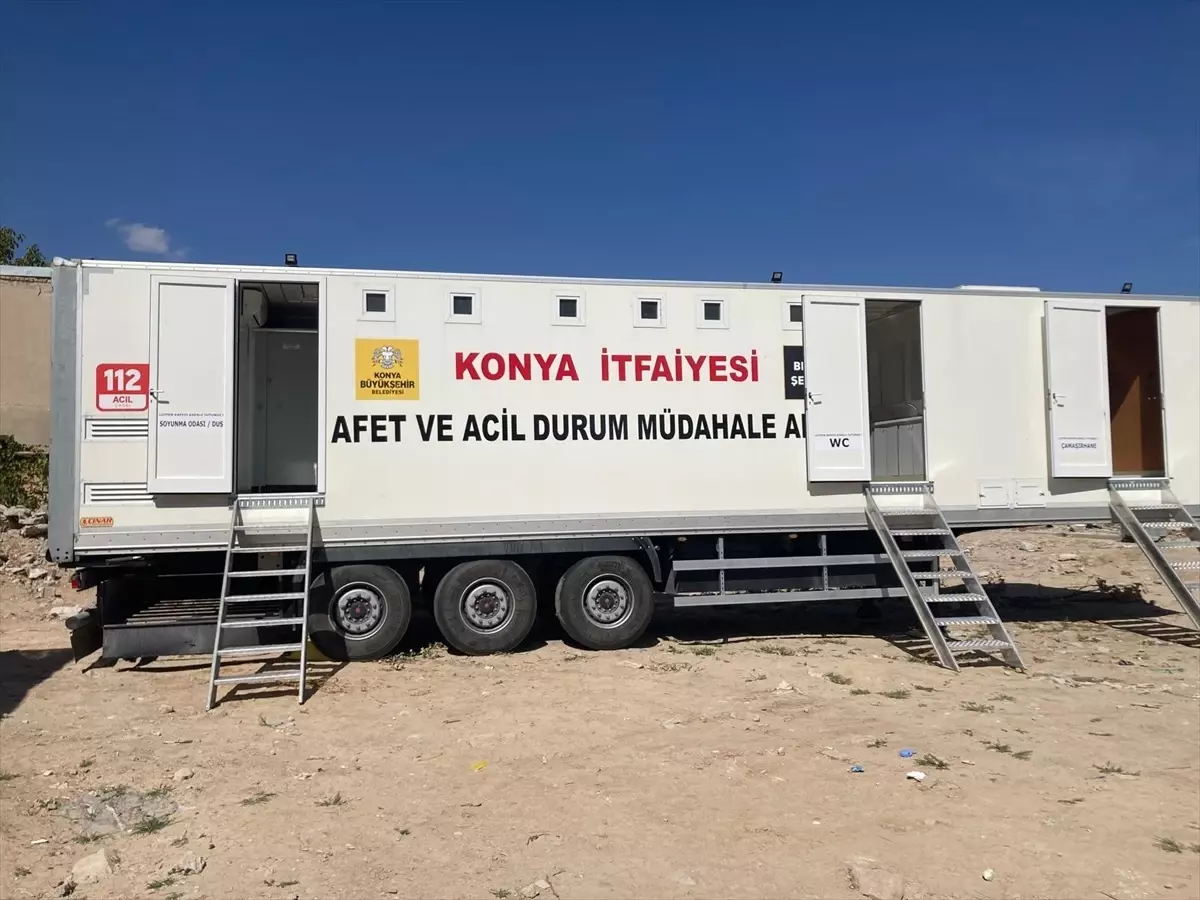 Konya\'da Deprem Tatbikatı Gerçekleştirildi