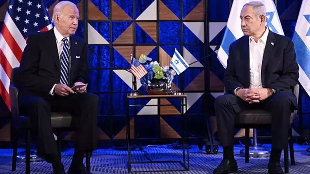 Netanyahu Biden ile Görüştü