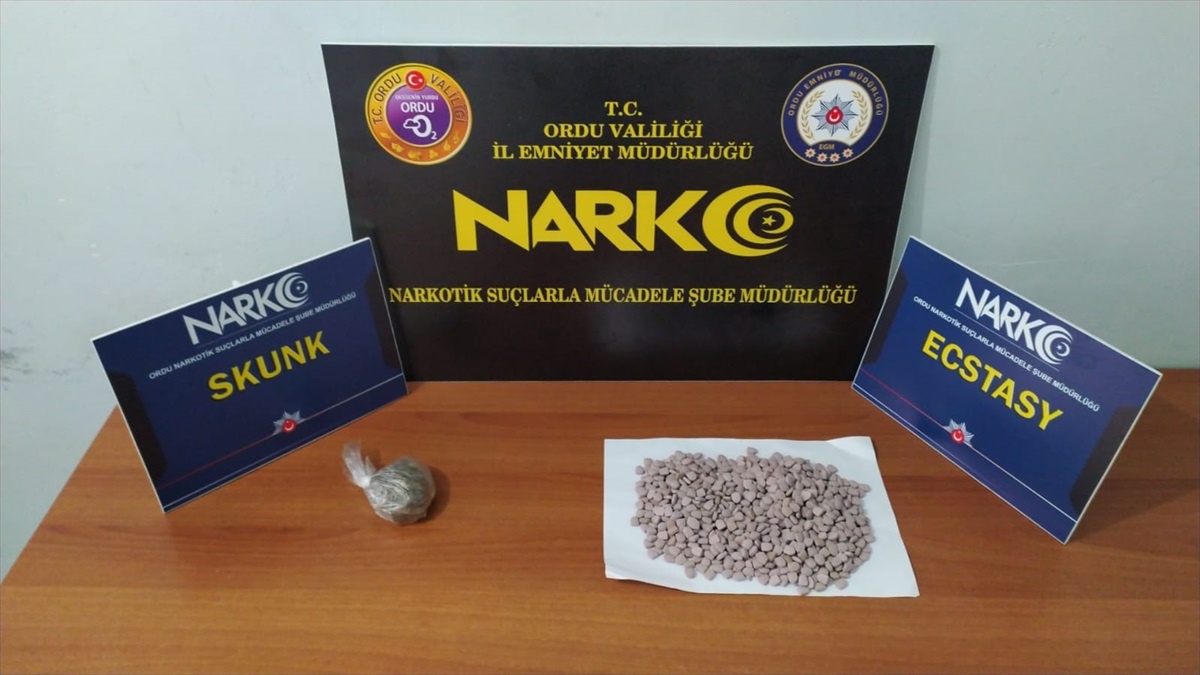 Ordu\'da Uyuşturucu Operasyonu: 4 Tutuklama